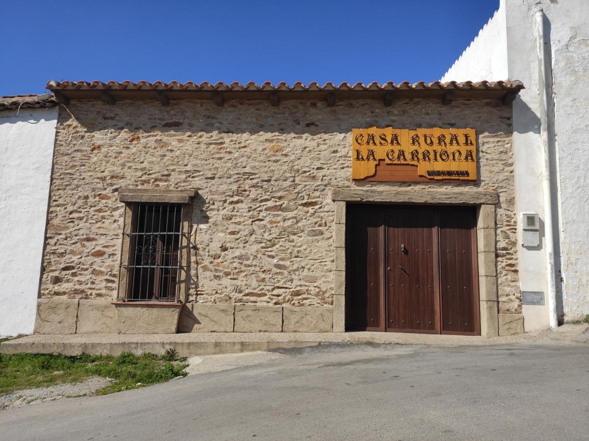 Casa Rural La Carriona Сегура-де-Леон Экстерьер фото